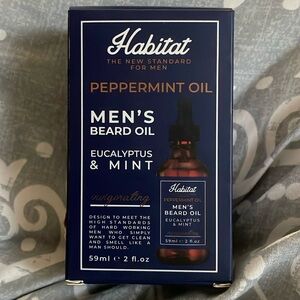 Habitat peppermint men’s beard oil 2 fl oz